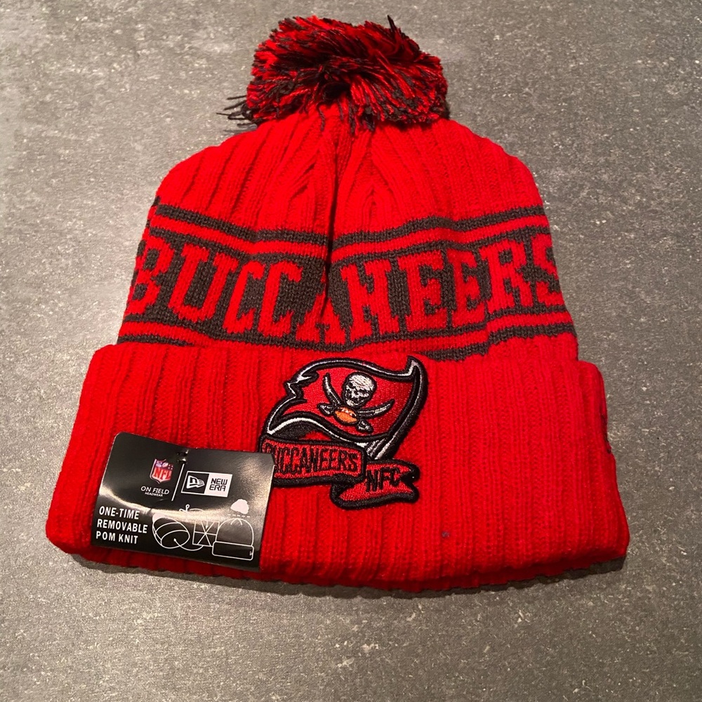 PRICE IS FIRM Brand new Tampa Bay Buccaneers beanie